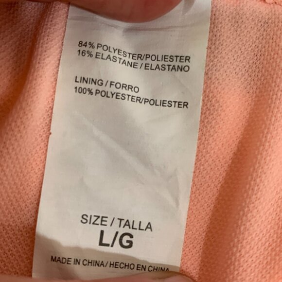 Miss Me sz Large Bikini Top & Bottom Peach Rhinestone Details - Picture 10 of 14